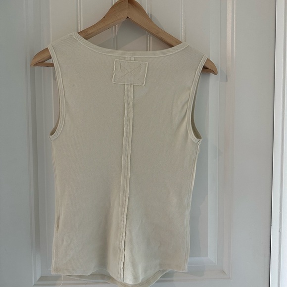 Free People Cream Tank - Picture 2 of 3